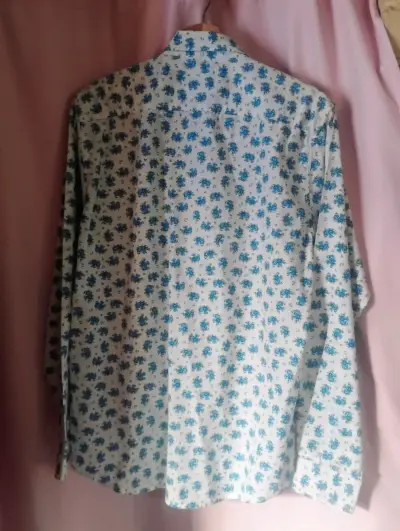 Camisa de hombre estampada Wills Lifestyle - miniatura 2
