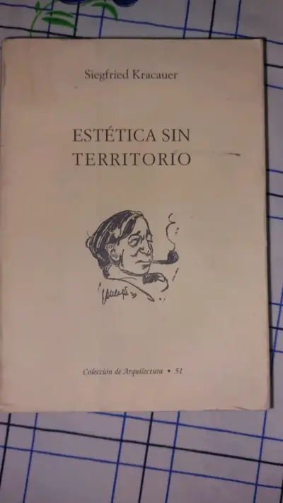 Libro 'Estética Sin Territorio' de Siegfried Kracauer - miniatura 1