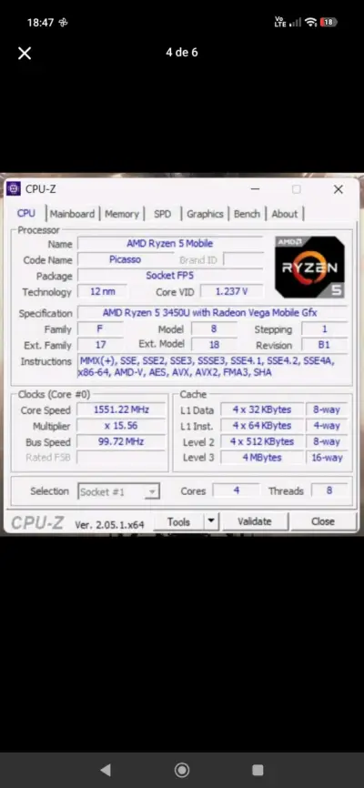 Notebook Gateway con AMD Ryzen 5 y 16GB RAM - miniatura 3