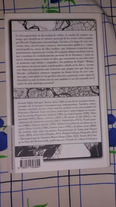 Libro Antología Personal de Ricardo Piglia - miniatura 2