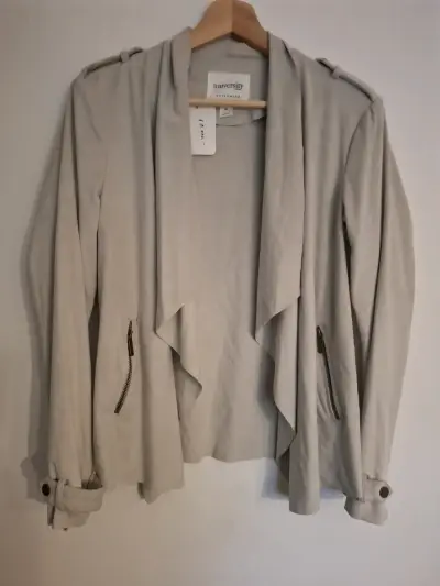 Chaqueta Gris University con Cierre - miniatura 2