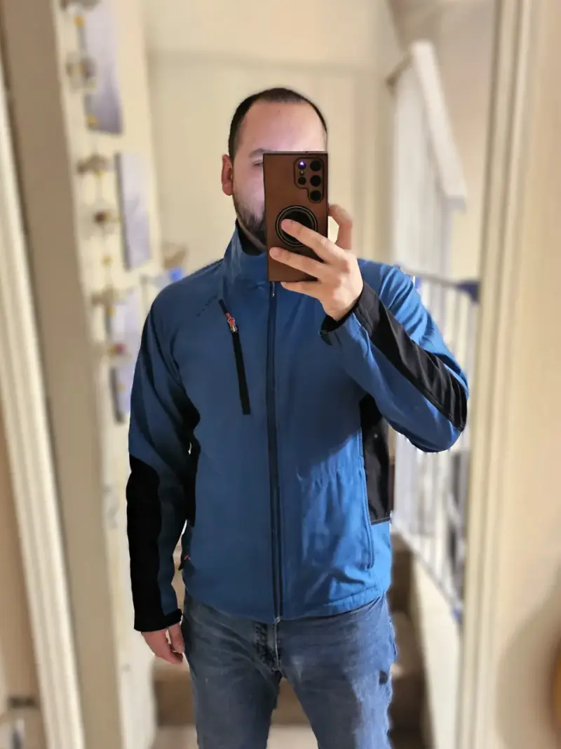 Chaqueta softshell Rescue hombre talla M - 6