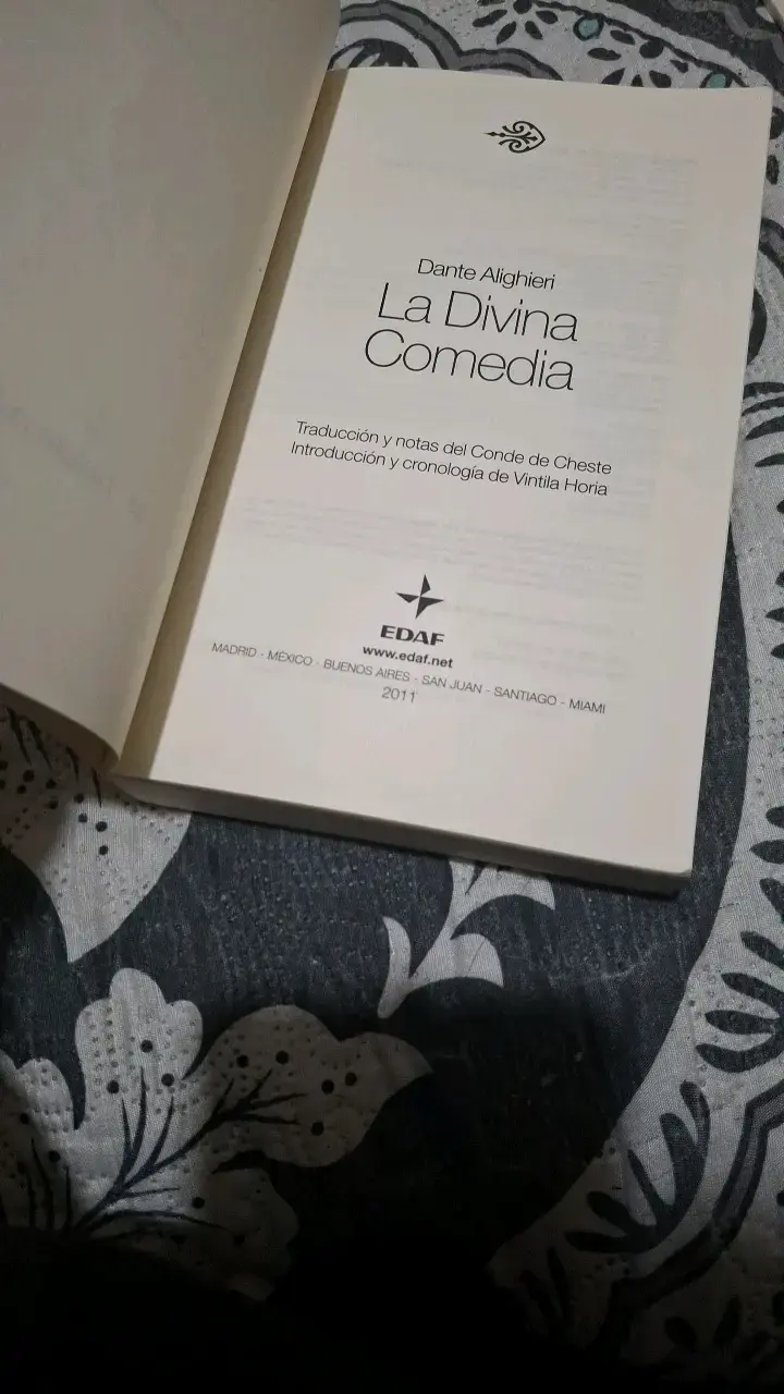 Libro La Divina Comedia de Dante Alighieri - 3