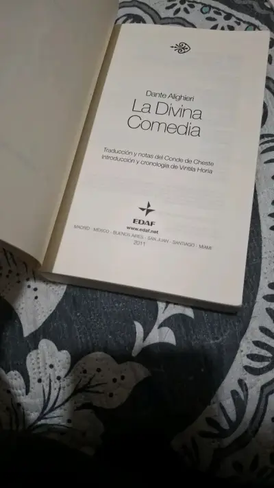 Libro La Divina Comedia de Dante Alighieri - miniatura 3