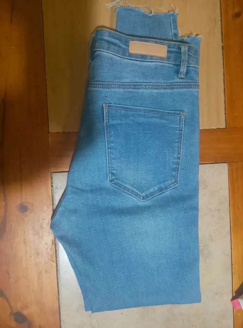 Jeans Stradivarius Super High Waist Azul - 2
