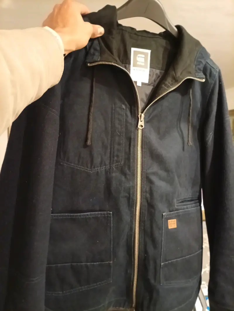 Chaqueta G-Star Raw azul denim/ lana - 2