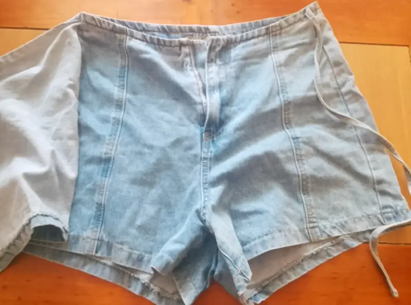 Shorts de mezclilla Bluegirl Jeans para mujer - 2
