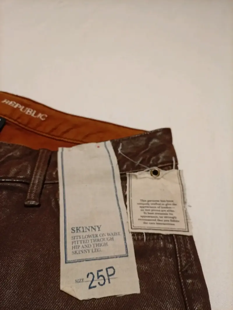 Pantalon Skinny engomado Banana Republic,T: 34/36p - 2
