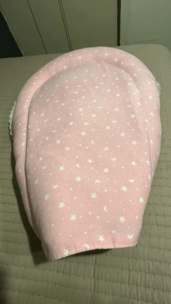 Cuna Nido para Bebé Rosa El Mundo de Jo - 2