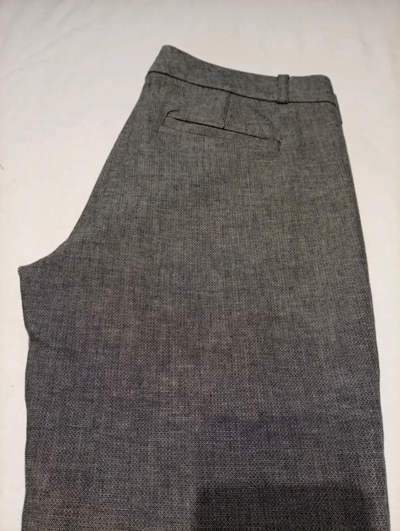 Pantalones de vestir grises Banana Republic Sloan - 5