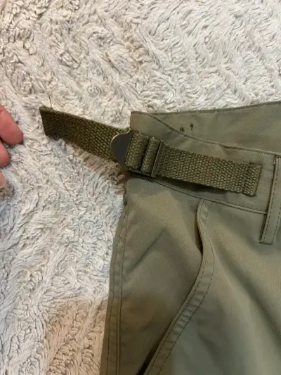 Pantalones cargo verde unisex talla S - miniatura 4