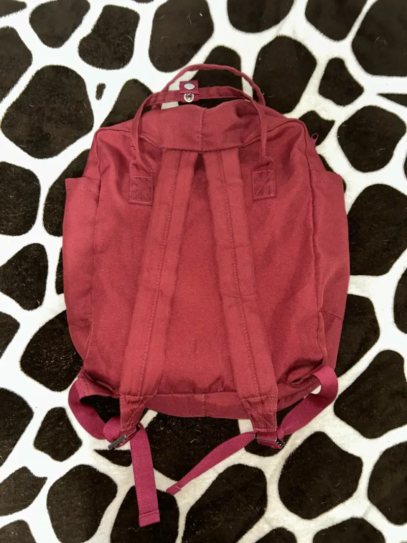 Mochila Ellesse roja unisex con logo - 3