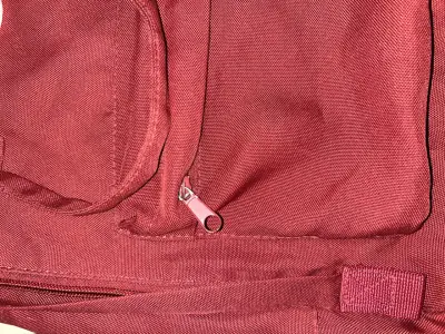Mochila Ellesse roja unisex con logo - miniatura 6