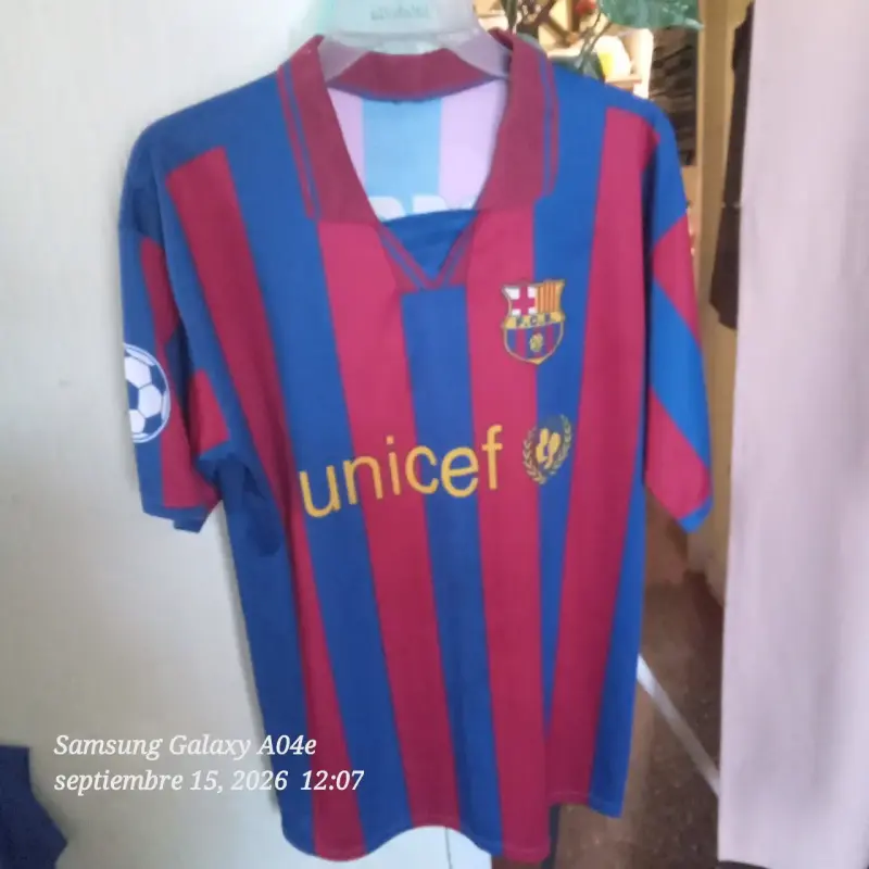 Camiseta FC Barcelona Messi 10 Unicef - 1