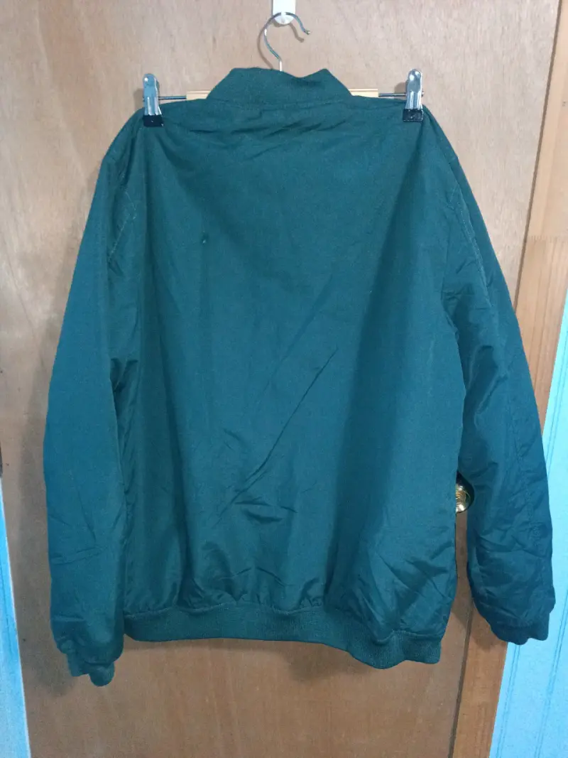 Chaqueta bomber verde para hombre - 3