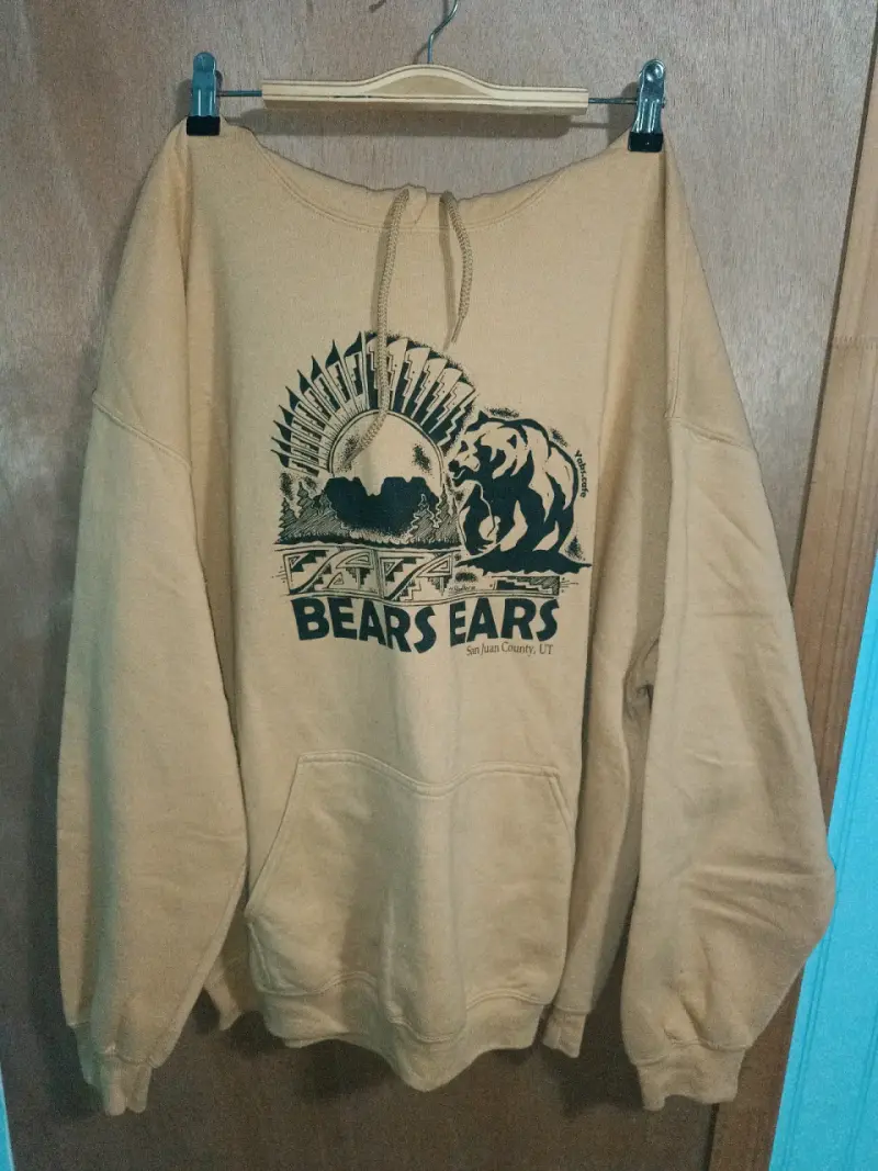 Polerón con capucha Bears Ears beige - 2