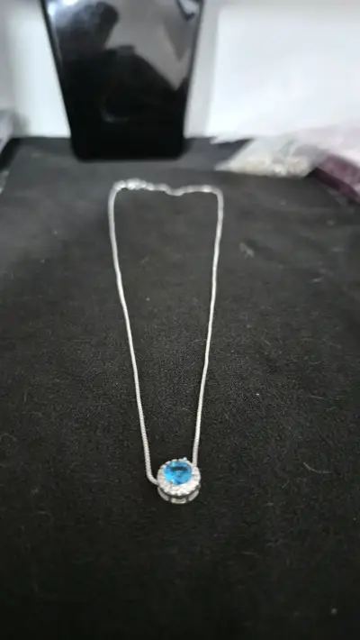 Cadenita de plata 925 etilo Venecia + zircon - miniatura 1