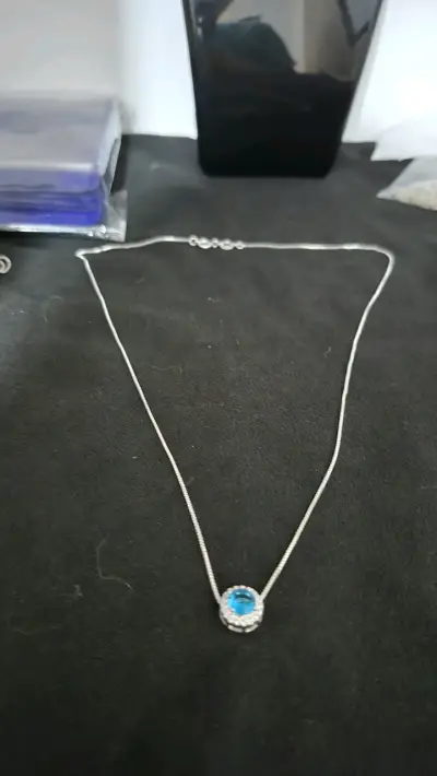Cadenita de plata 925 etilo Venecia + zircon - miniatura 2