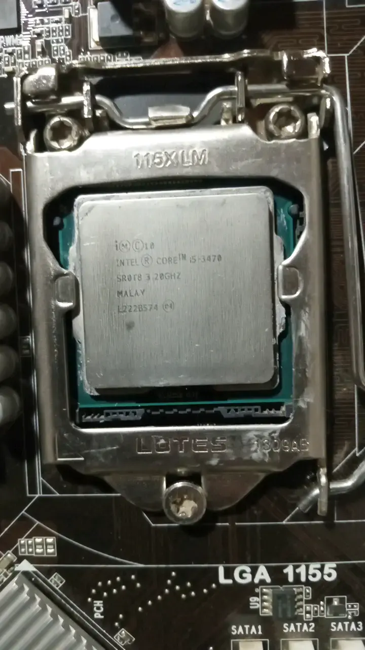 Placa Madre ECS H61H2-MV i5-3470 4 nucleos - 2
