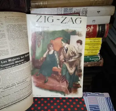 Revista Zig Zag N° 567 al 584 - Año 1916 - Empaste - miniatura 4