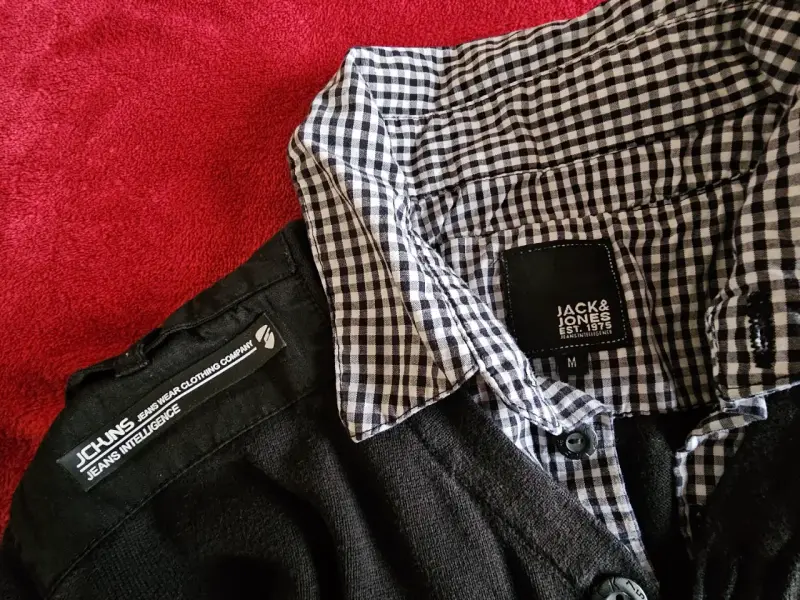 Chaleco Jack & Jones cuello camisa hombre talla M - 3
