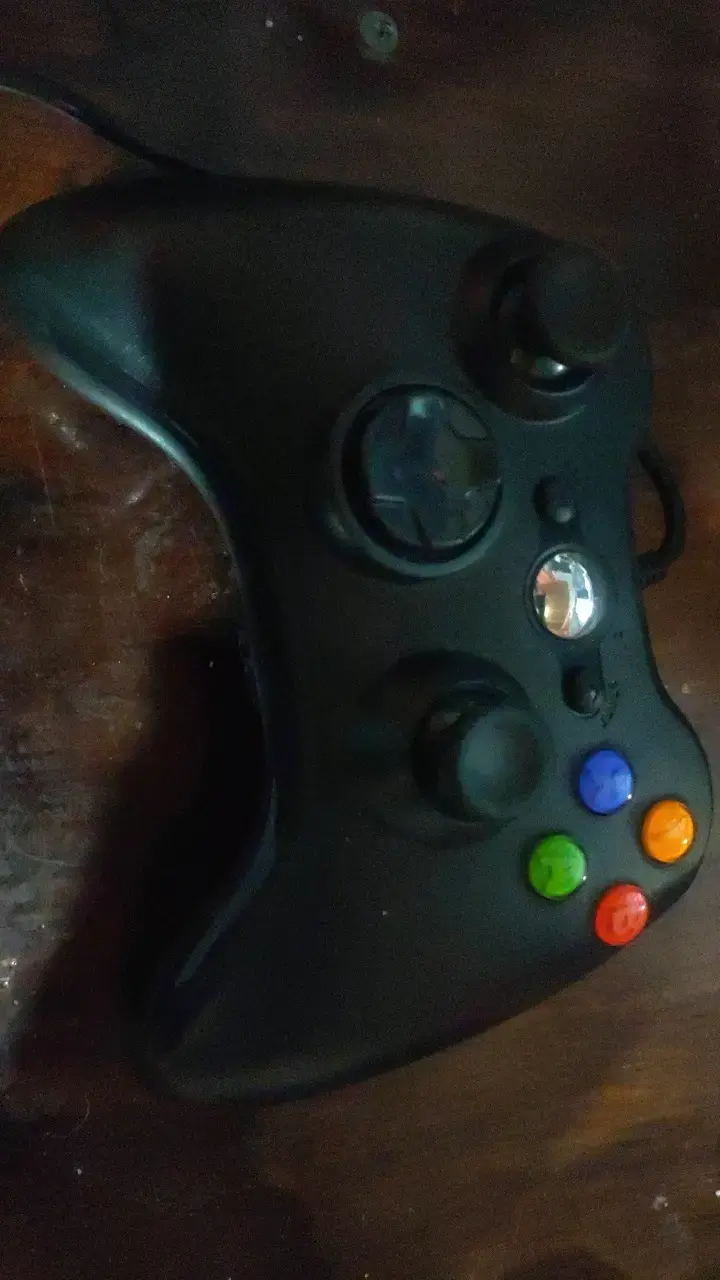 xbox 360 controller negro - 1