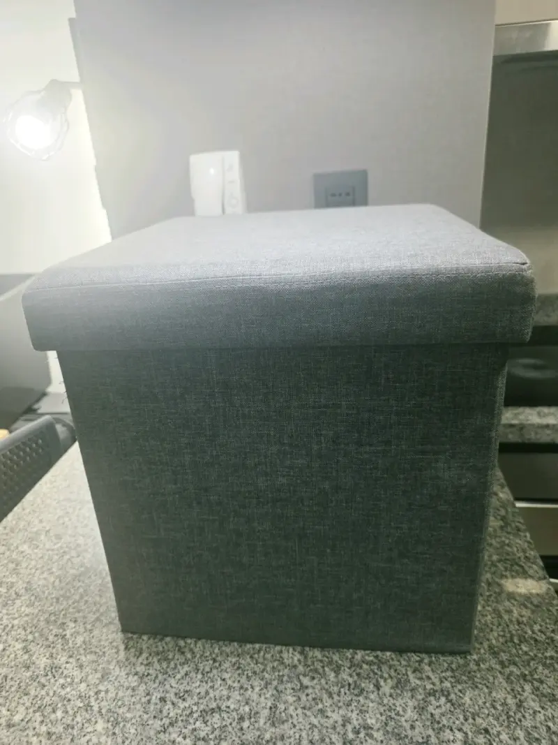 Caja organizadora plegable gris - 1