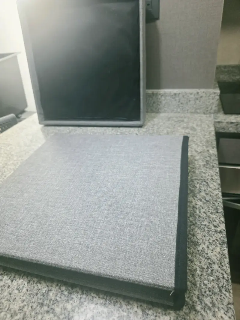 Caja organizadora plegable gris - 2