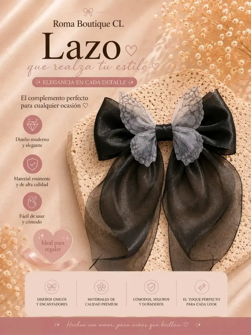 Lazos elegantes para el cabello en varios diseños - 4