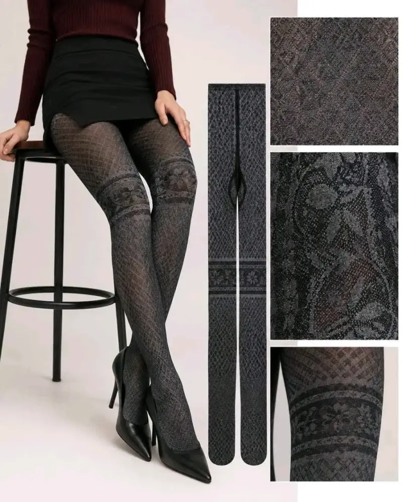 Panty media pierna diseño exclusivo - 3