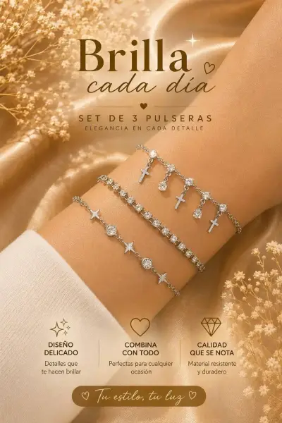 Set de aros dorados y plateados variados - miniatura 5