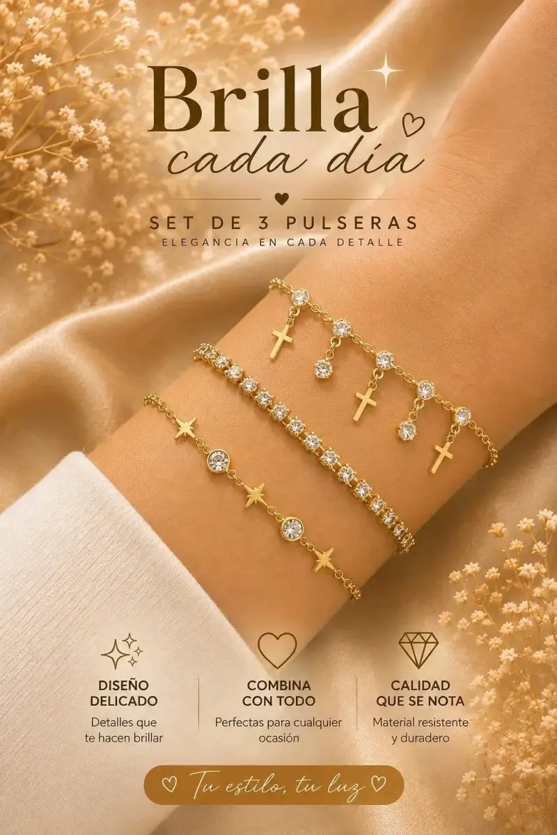 Set de aros dorados y plateados variados - 6
