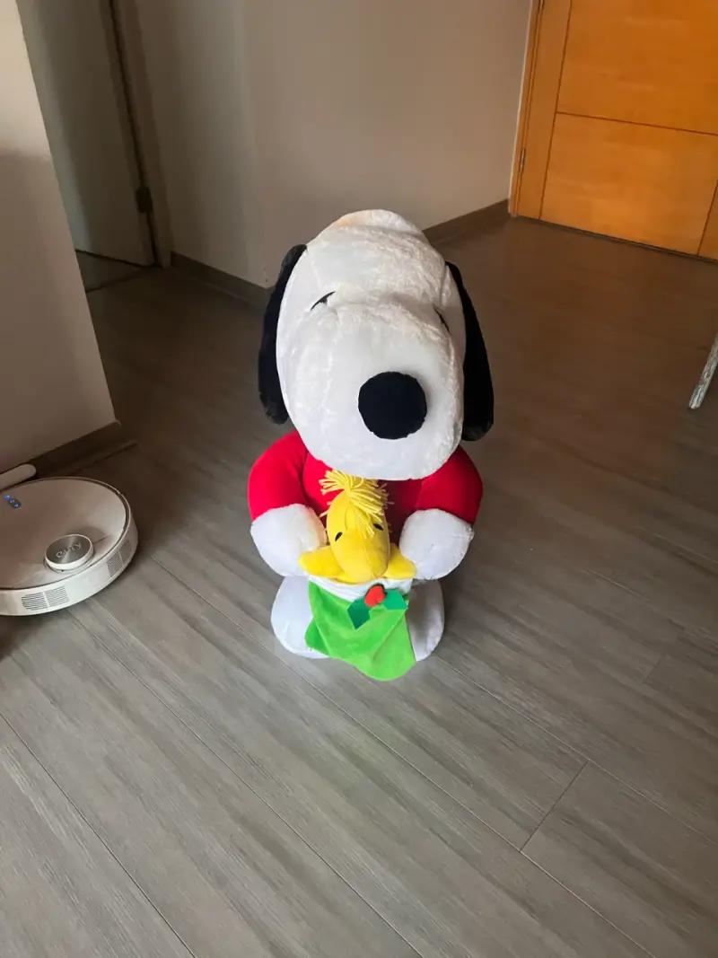Peluche grande de Snoopy Navideño - 1