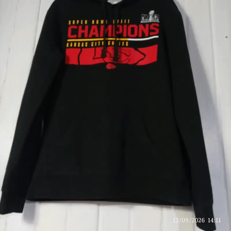 Polerón Negro Super Bowl LIV Kansas City Chiefs - 1