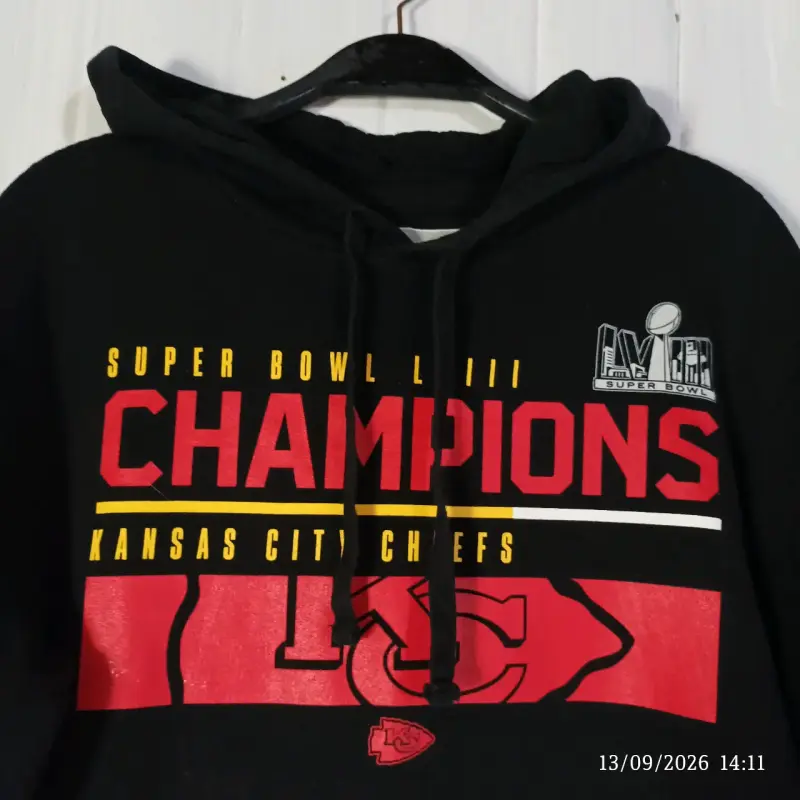 Polerón Negro Super Bowl LIV Kansas City Chiefs - 2