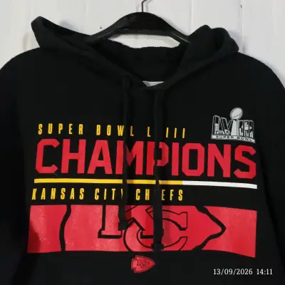 Polerón Negro Super Bowl LIV Kansas City Chiefs - miniatura 2