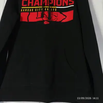 Polerón Negro Super Bowl LIV Kansas City Chiefs - miniatura 3