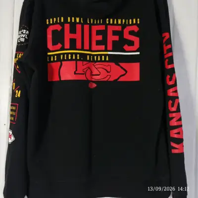 Polerón Negro Super Bowl LIV Kansas City Chiefs - miniatura 4