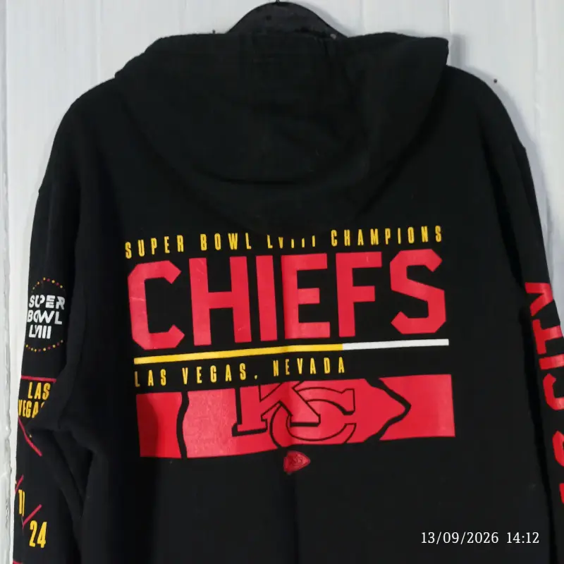 Polerón Negro Super Bowl LIV Kansas City Chiefs - 5