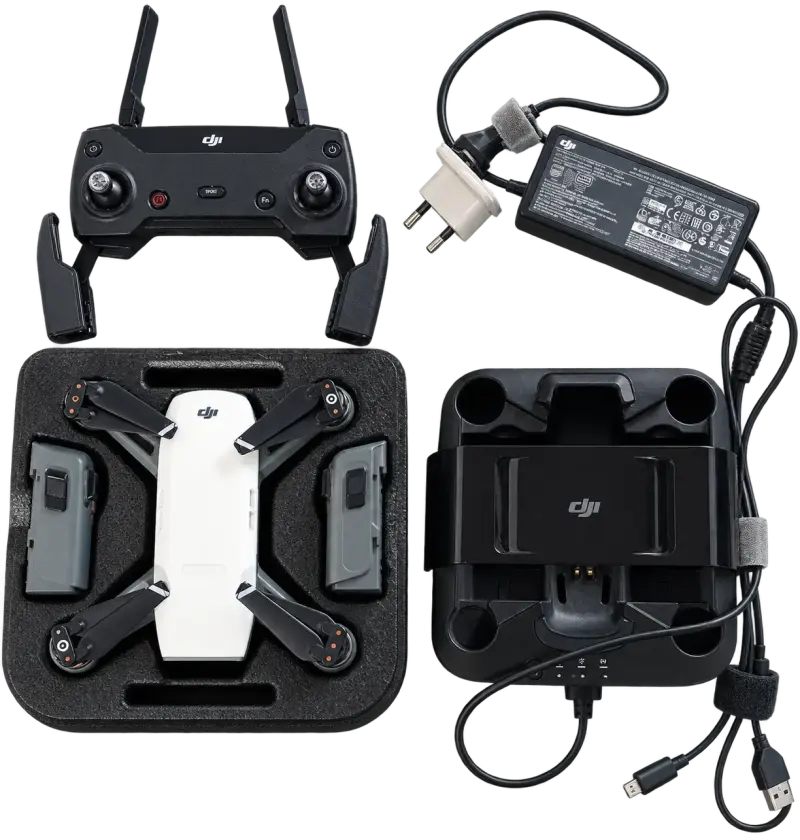 Drone DJI Spark con control remoto y accesorios - 1