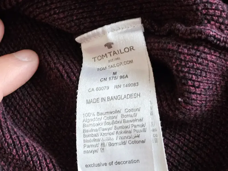 Chaleco Tom Tailor hombre talla M - 5