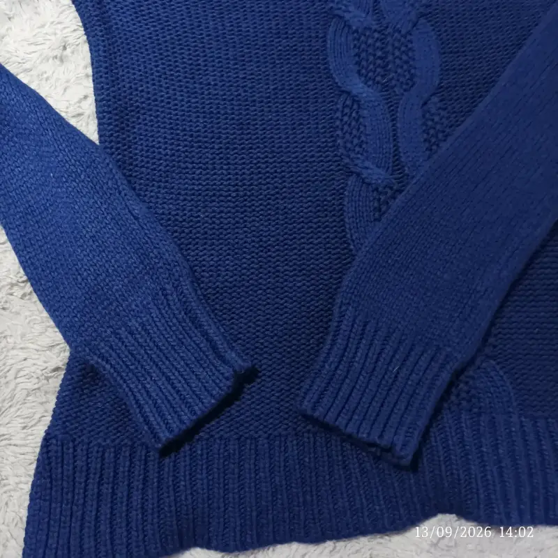 Suéter azul de punto para mujer APT.9 - 5