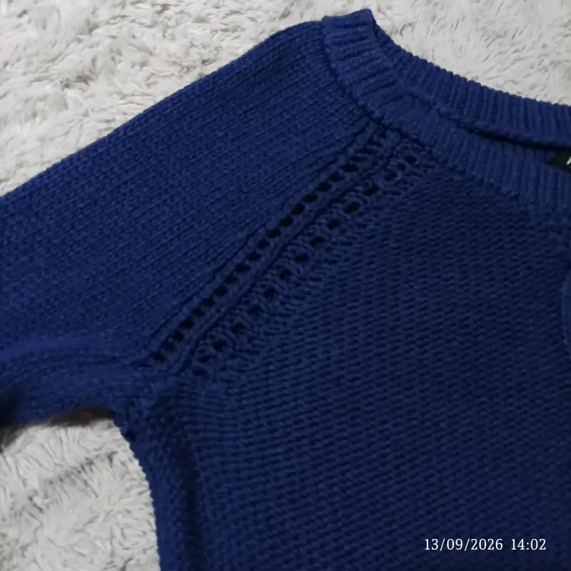 Suéter azul de punto para mujer APT.9 - 6