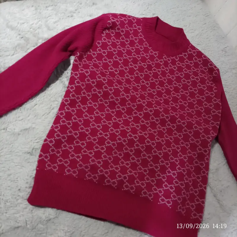 Suéter con diseño de lazo - 6