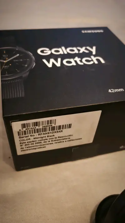 Samsung Galaxy Watch 42mm Midnight Black - miniatura 1