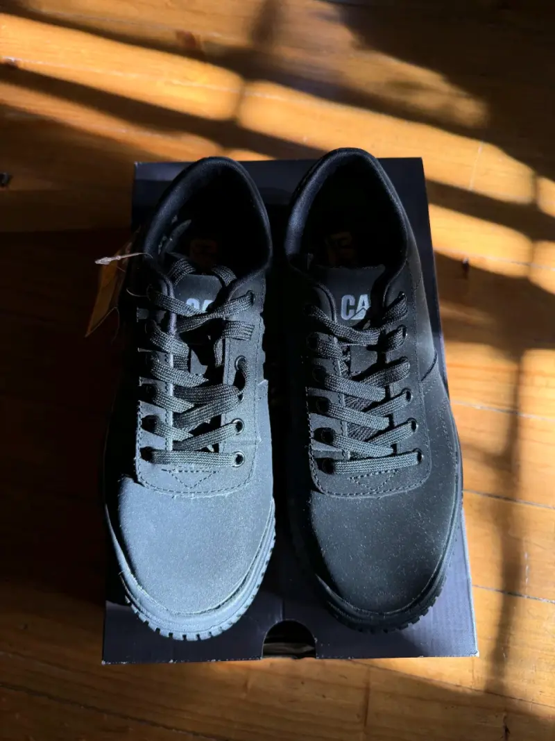 Zapatillas negras CAT para mujer - 4