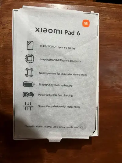 Tablet Xiaomi Pad 6 con teclado y lápiz - miniatura 1