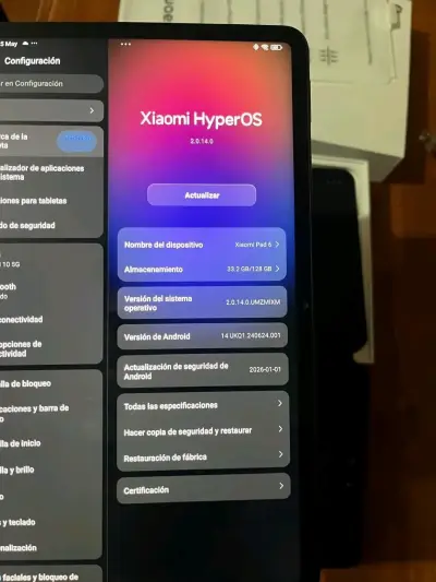 Tablet Xiaomi Pad 6 con teclado y lápiz - miniatura 6