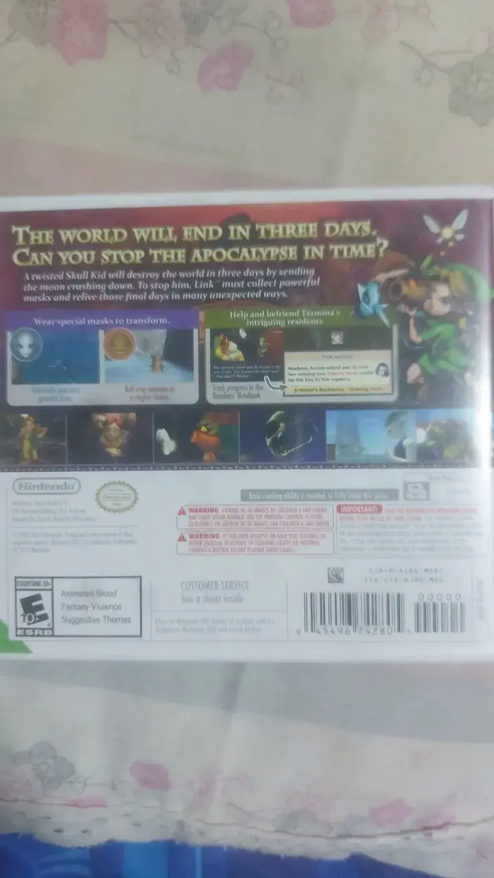 Juego Nintendo 3DS The Legend of Zelda: Majora's Mask 3D - 2