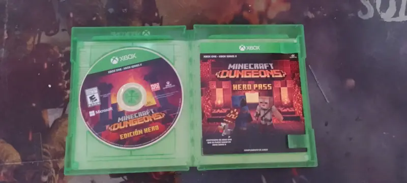Minecraft dungeons para xbox con código para canje - 2
